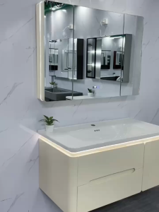 LHệ FREESHIP Tủ gương lavabo phòng tắm nhựa PVC đặc lõi cao cấp siêu bền đẹp - CT7A77 - Bảo hành 10 năm