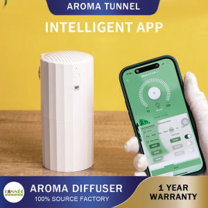 AROMA TUNNEL 130ML 900Sqft Smart WIFI Essential Oil Diffuser Air Humidifier Home Hotel Bluetooth Aromatherapy Diffuser Machine