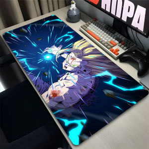 Bandai | Popular Mouse Pad HD Print DBZ Computer Desk Mat Speed Game Extended Keyboard Pad Anime Gaming Accessories Dragon Ball Mouse Mat