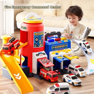 PALONG | Large Fire Truck Educational Toy Car for Boys 3-7 years