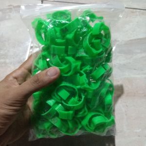 (100pcs) ring nomor buat Ayam. gelang ayam. diameter 2-3 cm