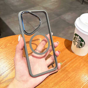 Advanced Full Silicone Transparent P70Pro Sensation Model Hole Protection Suitable for Huawei Phones Anti-Fall New Large Size Magnetic Attraction Shell