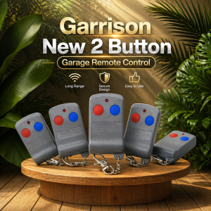 5pcs Garrison New 2 Button Garage Remote Control Automatic Door Command Transmitter 381mhz