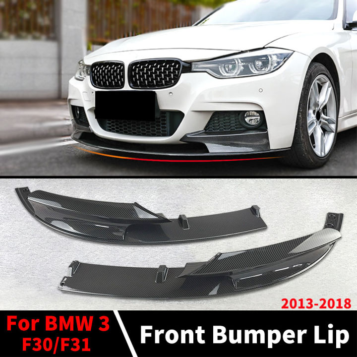 M Style Front Bumper Lip Splitter Chin Tuning Accessories For Bmw 3 F30