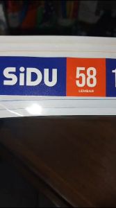 Buku Tulis SIDU 58 Lembar / Pack Isi 10 Pcs