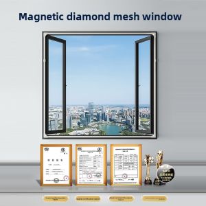 MONLEYTA | Magnetic Invisible Mosquito Net Window Screen Self-Adhesive Easy Installation Home Use Magnet Sand Curtain Sticky Type Screen