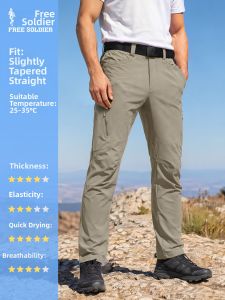 Free Soldier | Summer Lightweight Quick-dry Outdoor Pants