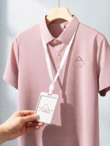 JIANYU | Custom Corporate Team Polo Shirt Icy Silk Waffle Fabric Short Sleeve Workwear