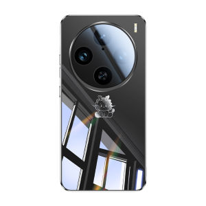 Applicable to Vivox100s Phone Case New Arrival X100spro Mirror Glass Protective Cover Ultra Lens All-Inclusive Drop-Resistant X100 Ultra-Thin Heat Dissipation Pro Fancy Classy X200 Mens and Womens Shell P