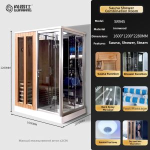 SUNRANS | Smart Home Steam Shower Sauna