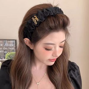 Black Hair Band for Women Korean Style Ladies Wash Face Hair Band Elegant Vintage Women Hair Clip Hair Accessories