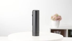 cliton | Máy Xay Tiêu Tự Động Điều Chỉnh Độ Thô Máy Xay Muối Gia Vị Có Đèn LED Dụng Cụ Nhà Bếp Bằng Kim Loại Thân Thiện Với Môi Trường