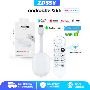 ZDSSY แอนดรอยด์14 Q2ทั่วไปทีวีสติ๊กพิเศษ2GB 16GB AllwinnerH313ชมสมาร์ทโฮม Netflix YouTube Bluetooth Chromvoice รองรับ Wifi6 BT5.0สตรีมมิ่งเสียง4K ดองเกิลโทรทัศน์กล่องสมาร์ททีวี