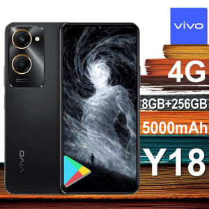 vivo | VIVO Y18 original smart phone 5000mah long battery life 8+256gb memory/dual Nano-SIM card slots equipped with Mediatek Helio G85