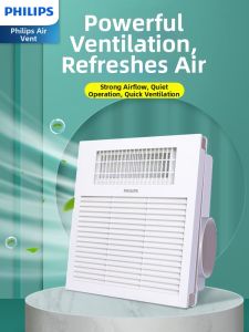 Philips | Quiet Exhaust Fan Powerful Ventilation Kitchen Bathroom