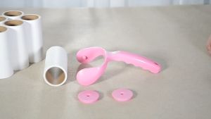 [iRojak] Sticky Hair Roller Household Lint Roller Dust Removal Cover Ash Suction Cleaner 除尘滚轮 Pelekat Habuk - SO45