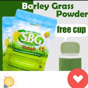 80G SALVEO BARLEY GRASS SBG TRIAL PACK