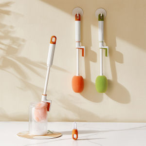 Innohut Multipurpose 3 In 1 Bottle Brush Berus Botol Susu Bayi Bottle Cap Cleaner Long Handle Brush 瓶刷 Berus Thermos