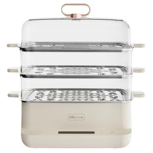 Bear | Multifunctional Insulated Stainless Steel 3 Layers Electric Steamer
