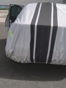 ผ้าคลุมรถยนต์ ผ้าคลุมรถกันแดด ผ้าคลุมรถยนต์ กระบะ 4 ประตู กันน้ำ 100% วัสดุหนาทนแดด ใช้ได้ SUV Honda City Toyota Ativ