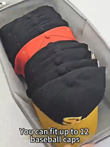 [🇵🇭 Stock&COD] Hat Organizer for Baseball Caps Plastic Closet Hat Rack Baseball Caps Organizer Space Saving for Door Closet Hat Storage Holder