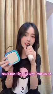 ( LOA XỊN ) Loa Bluetooth K12 Không Dây Kèm 2 Mic Hát Mini – Âm Thanh Cực Sáng Bass Mạnh – Nhiều Màu Đẹp Phù Hợp Làm Quà Tặng Cho Bé Yêu