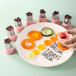 Flower and Cartoon Shapes Food Cutter Mold