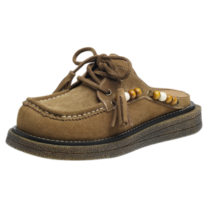 Reddragonfly | Buckle Slip-on Women Thick-sole Clogs