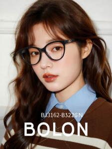 BOLON | Retro Cat Eye Frame Glasses for Women Everyday Use