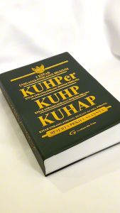 Buku Hukum Undang Undang / 3 Kitab UU Hukum KALF COVER : KUHPer KUHP KUHAP Beserta Penjelasannya / Giri Utama SIDOARJO - GU