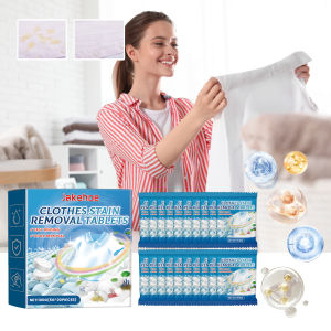 20PCS Clothes Cleaning Effervescent Tablets Deep Cleansing Long-lasting Fragrance Mild Ingredients No Damage to Clothes