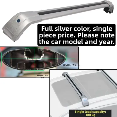 XINYUN | Aluminum Roof Rack Crossbars with Lock for Hongqi HS7 E-HS3