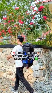 Tas Ransel Gunung Pria Carrier Pria Ransel Pria JUMBO 50 Liter - INDORAYA STORE