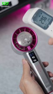 Quạt điện cầm tay GOOJODOQ GFS006 Quạt Tốc Độ Làm Mát Nhanhmạnh mẽ điều chỉnh mức 100 Level4000mAh Tuổi thọ pin dài 15 giờ
