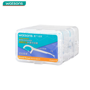 WATSONS | Que Đánh Răng Sợi Nhẹ Hương bạc hà Dùng tại Nhà