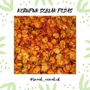 SNACK KILOAN KERIPIK SEBLAK PELANGI 500 GRAM | CEMILAN MURAH MAKASSAR