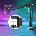 Chuyên nghiệp USB streaming podcast PC Microphone Studio cardioid Condenser Mic Kit với Boom Arm cho ghi âm co giật Youtube. 