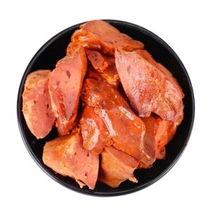 French Style Spicy Goose Liver Pate Snack Ready to Eat Five Spices Small Packaged Leisure Food Double Companion Brand