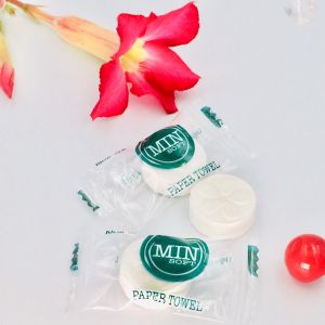 100 Khăn Nén Cao Cấp Dạng Viên Kẹo Rời MINSOFT