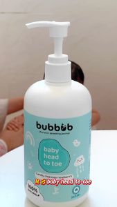 BUBBUB Baby Head to Toe (350ml) - Gentle baby wash / moisturize / non stripping / soft skin