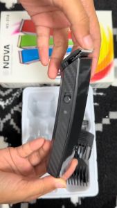 BISA COD - Alat Cukur Rambut Elektrik - Alat Cukur Kumis Dan Jenggot - Alat Cukur Rambut Elektrik NOVA NS-216 / MS 5022 - Mesin Cukur NOVA NS-216 - Alat Cukur Rambut 1 Set Lengkap - Nova NS 216 Hair Clipper Trimmer 1 Set Charger - Warna Random