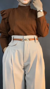 HIGHWAIST ORO PANTS - CELANA KULOT WANITA PREMIUM