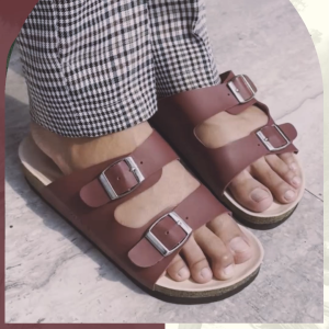 Inovable Sandal Casual Pria Wanita | Ringan Nyaman & Anti Slip - Aulus Maroon