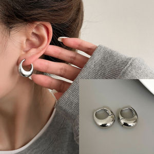 925 Sterling Silver Starfish Hoop Earring for Women New Personality Trendy Earrings