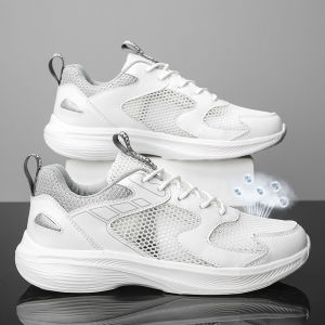 Breathable Lightweight Perforated Mesh Mens Casual Shoes