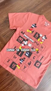 BSL - 94 Bisalo Baju Kaos Pria Wanita lengan pendek motif \"MICKEY BOX\" Digital Printal Kaos Distro Combed Atasan - pakaian wanita - pakaian pria - baju wanita - baju pria - atasan wanita pria - kaos oversize - kaos hitam putih - kaos katun
