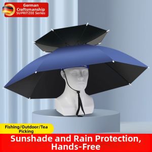 YIZHIBING | UV Protection Folding Windproof Sun Hat Umbrella
