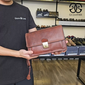 Ví Cầm Tay Nam Cao Cấp Gianni Conti Italy - 912132DBR