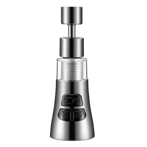 YEMO | Anti-Splash Water Filter for Kitchen Faucet with Rotatable Design and Chlorine Removal