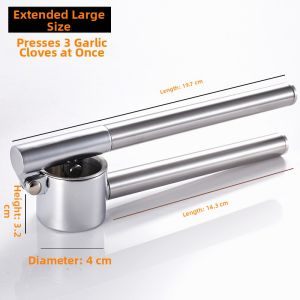 onlycook | Stainless Steel Garlic Press